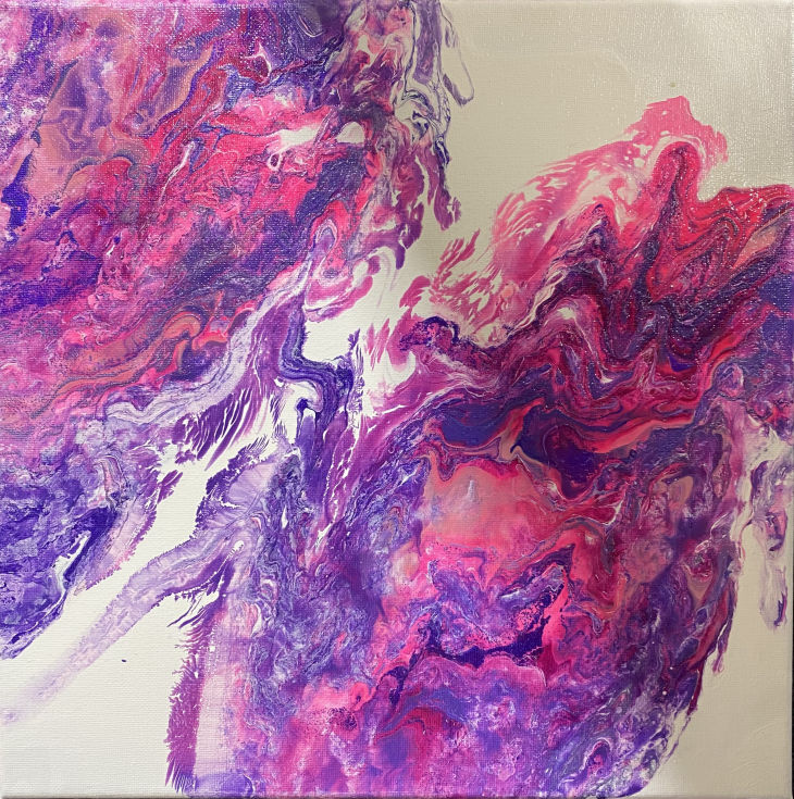 "Pink & Purple" by Rachel Rehm