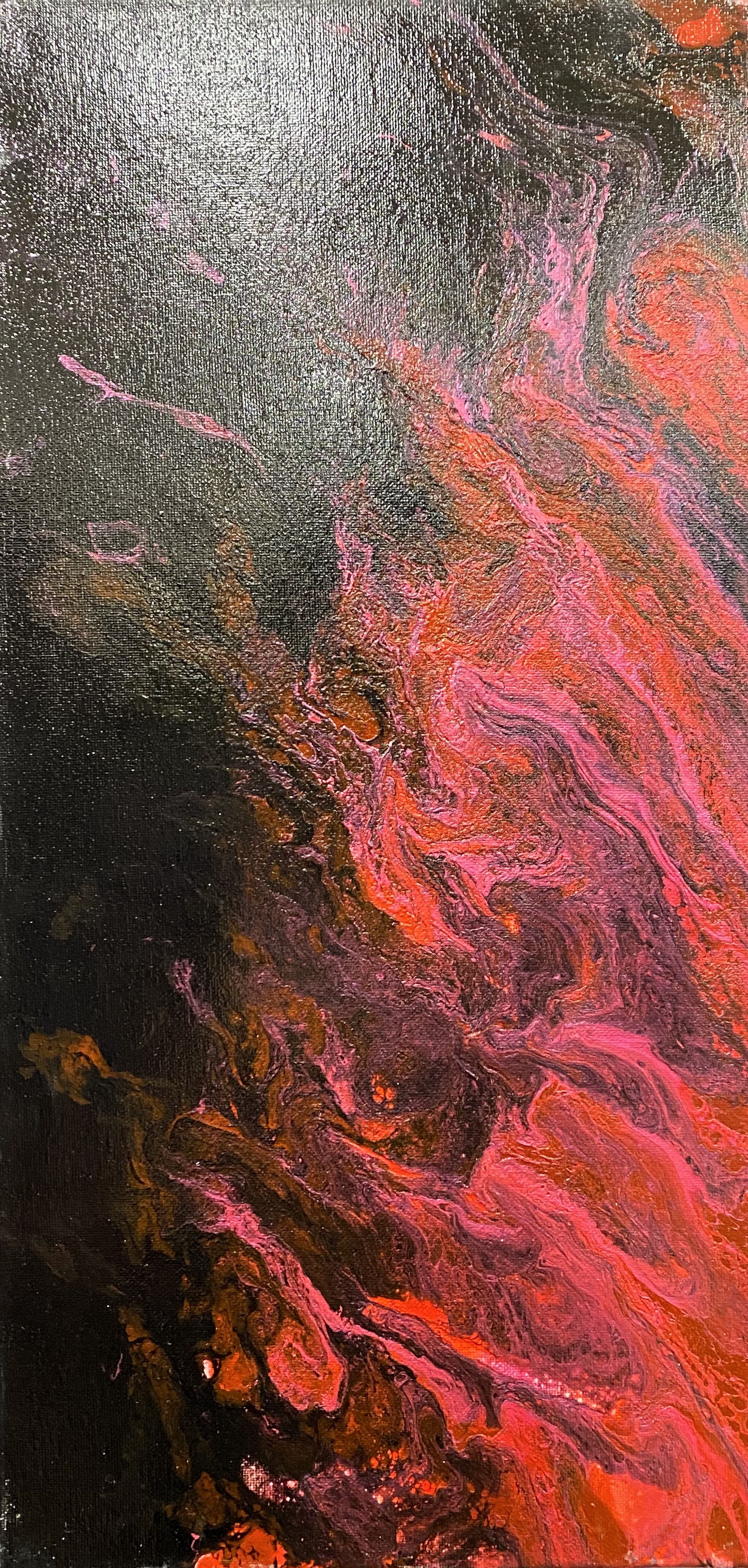 "Red Flames" by Rachel Rehm