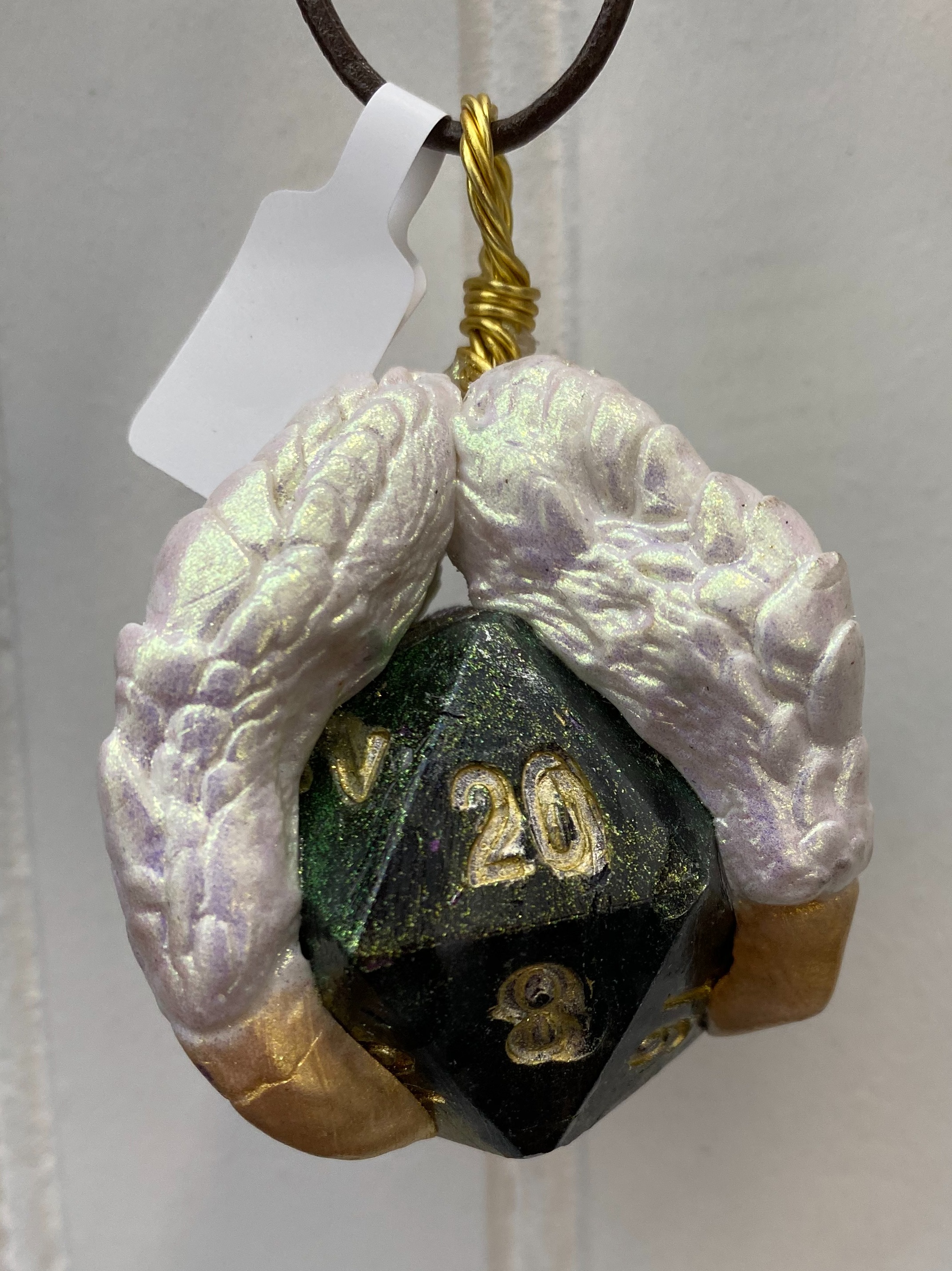 D&D Themed Pendant by Rachel Rehm