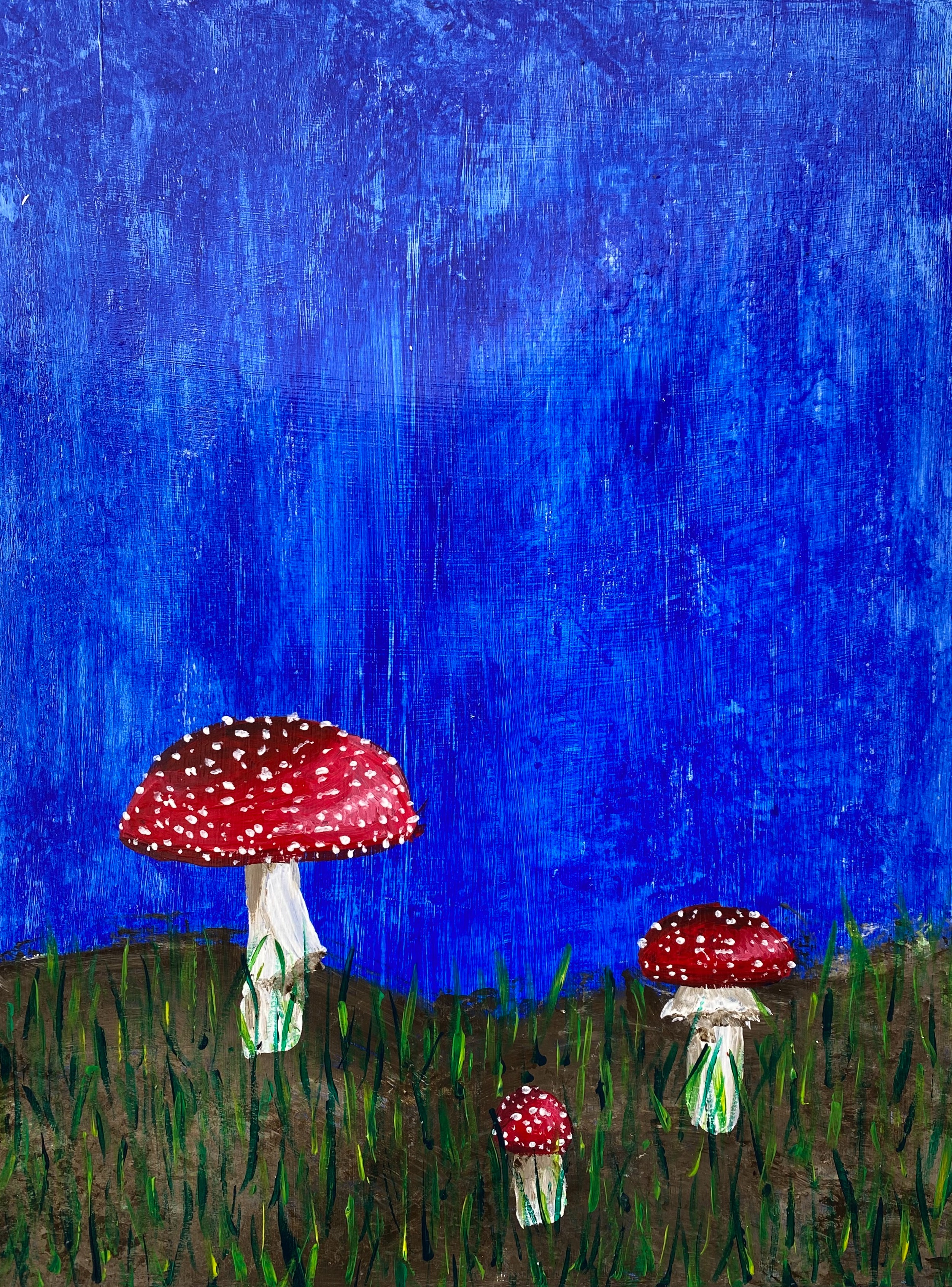 Two Mushrooms #2 by Rachel Rehm