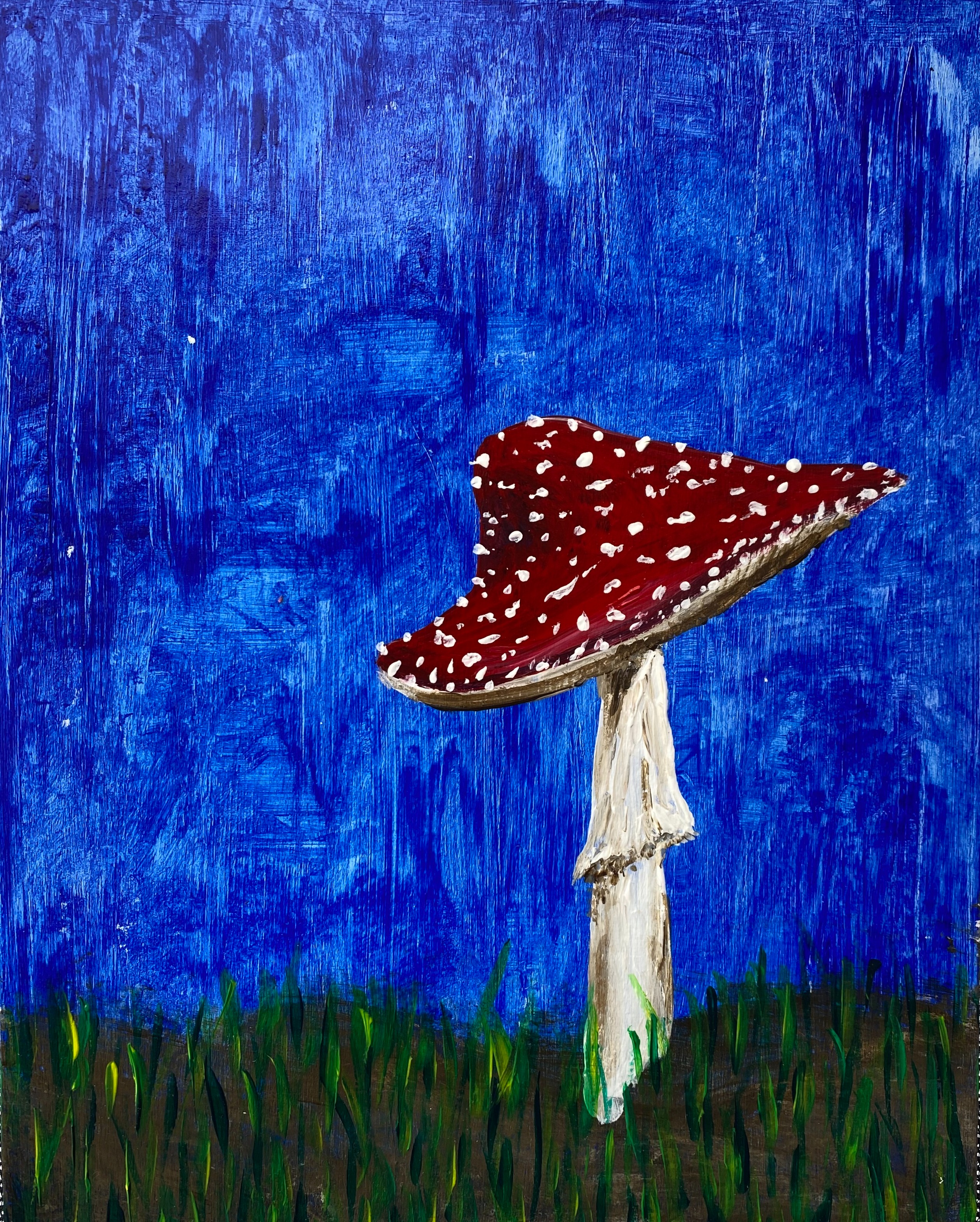 Single Mushroom #1 by Rachel Rehm