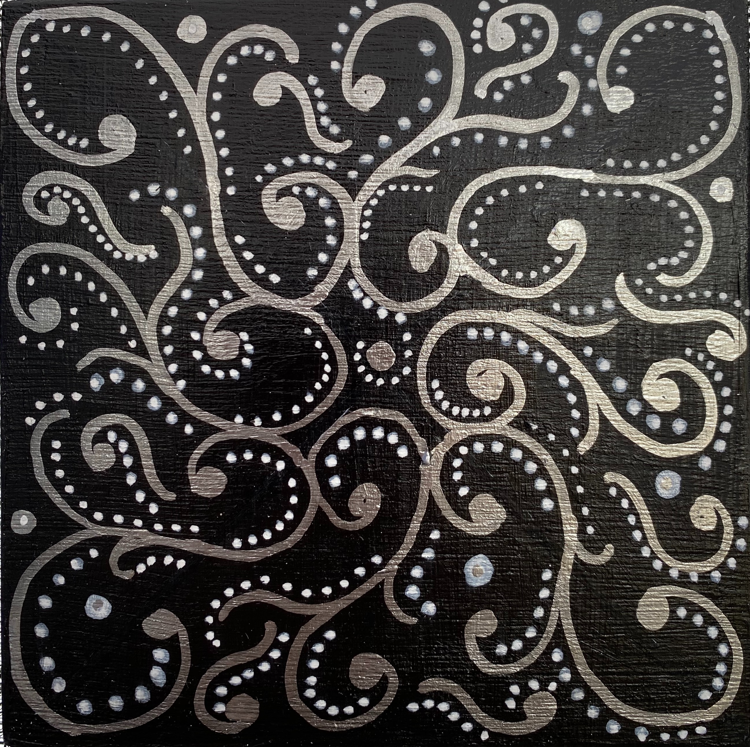 Black and Silver #1 by Rachel Rehm