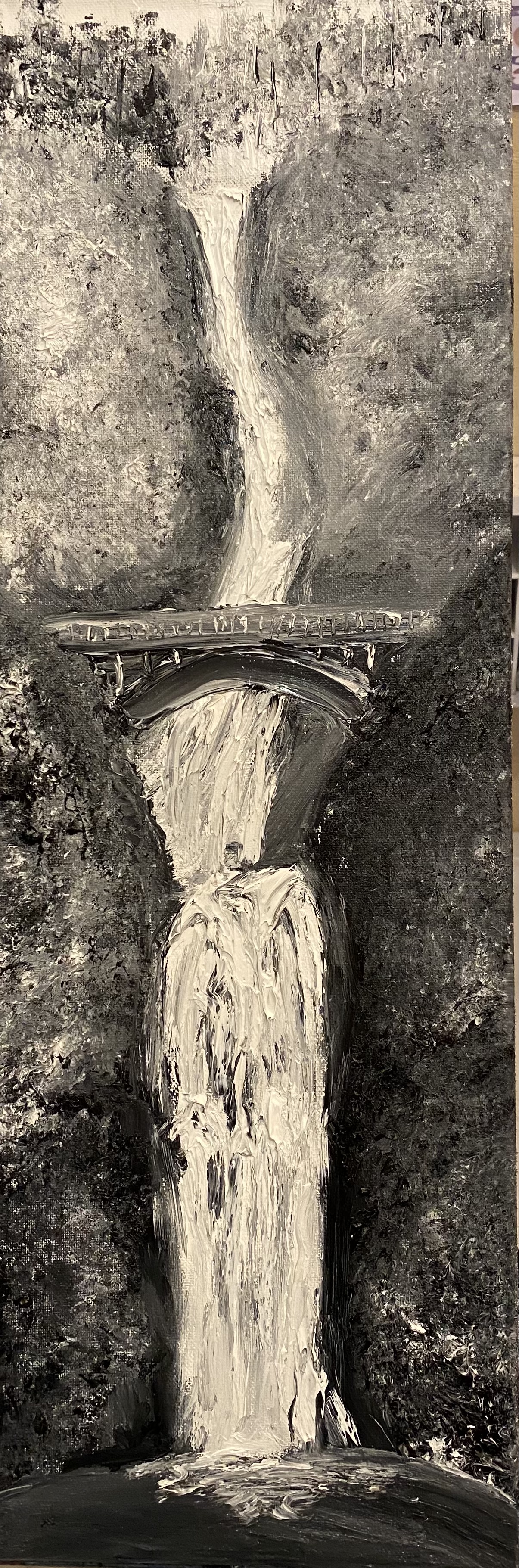 Multnoma Falls by Rachel Rehm, 2021