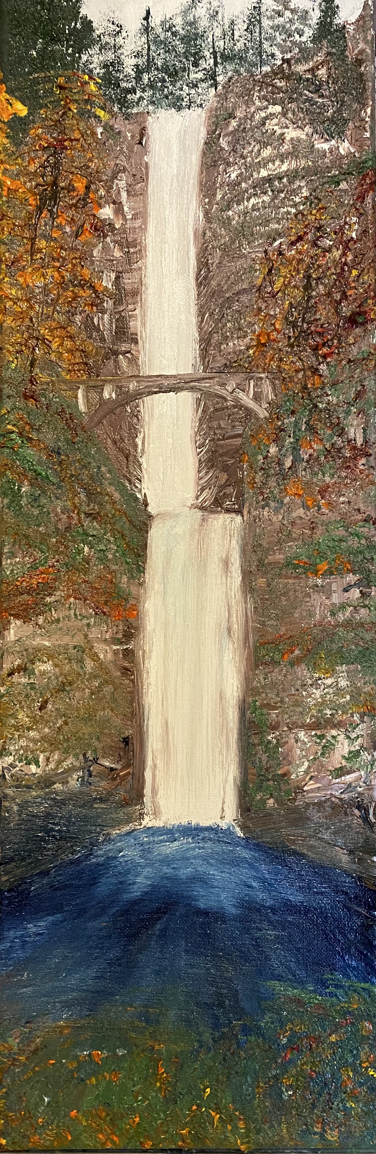 Multnoma Falls by Rachel Rehm, 2021